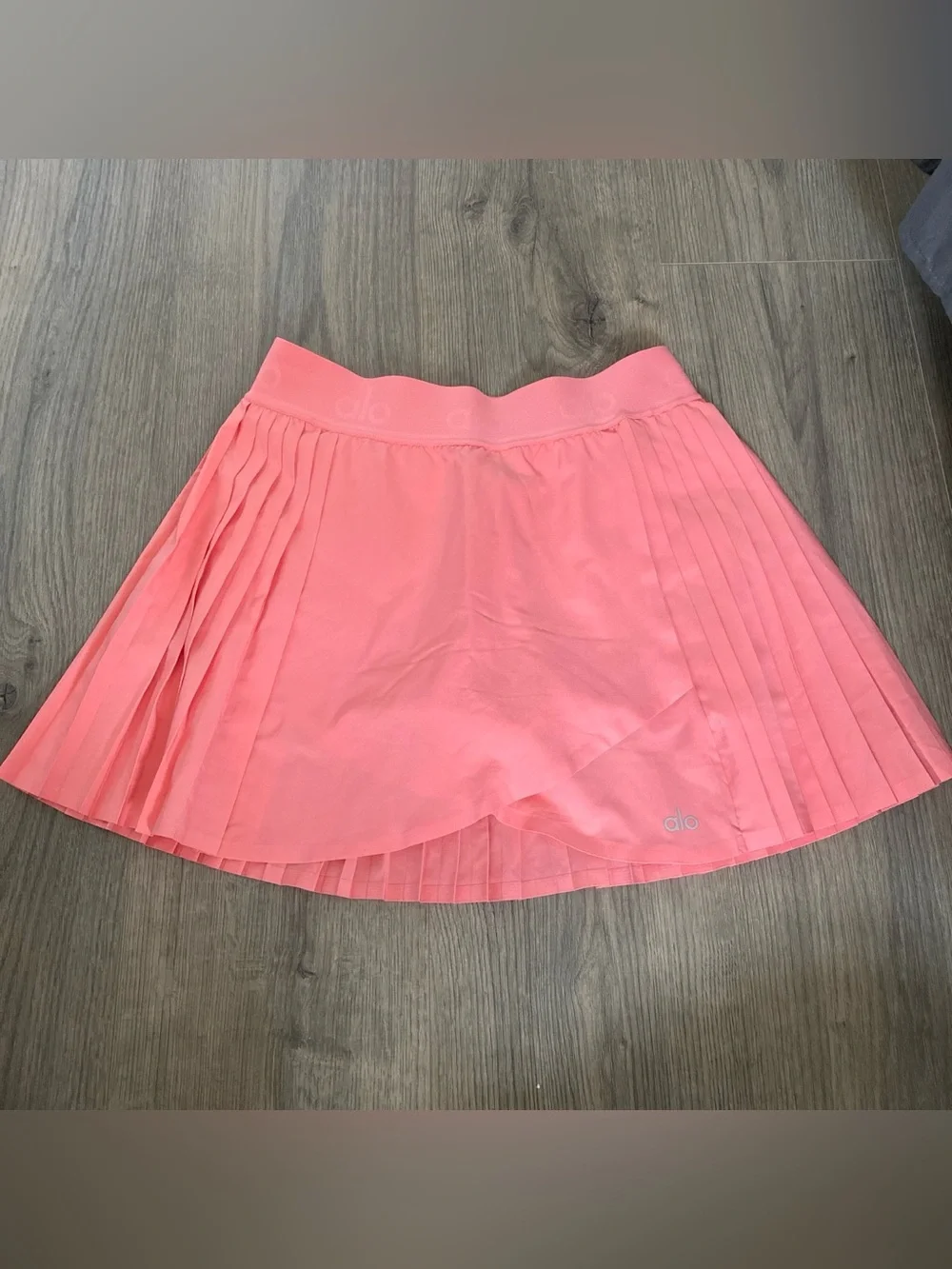 ALO Yoga Pink Pleated Athletic Skort